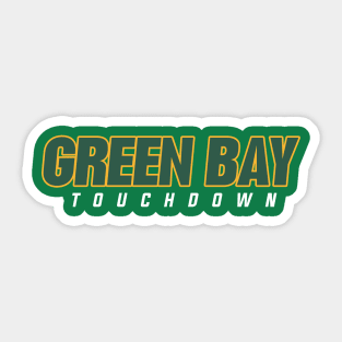 Green Bay Football Team Sticker